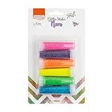 BRW Glitter Shaker Neon 7g 6 Cores