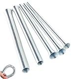 BRYHZKCM Dobradores De Tubos De Mola Mola Mola Dobradores De Tubos O D 1 4 5 16 3 8 1 2 5 8 Polegadas Kit De Dobrador De Tubos Para Tubos De Aço De Parede Fina De Alumínio De Cobre 5 Peças