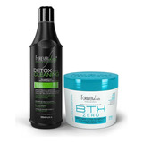Btox Zero 250g Shampoo Detox 500ml Forever Liss Alisamento