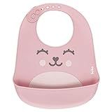 Buba Babador De Silicone Pega Migalhas Gumy Rosa 