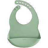Buba Babador Pega Migalhas Em Silicone Verde