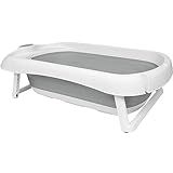 Buba Banheira Dobrável Silicone E Plástico Portátil Cinza