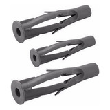 Bucha 8mm Tijolo Bloco Parede Oca C Aba Sem Parafuso 500pç