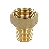 BUCHA AUMENTO AMARELA 1 2X3 4 ZAMAC GARDEN