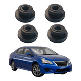 Bucha Coxim Amortecedor Traseiro Nissan Sentra