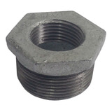Bucha De Redução 3 4 X 1 2 Galvanizado Bsp 5 Pçs