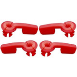 Bucha Fixação Farol S10 E Blazer 95 96 97 98 99 00 4 Peças