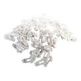 Bucha Grampo Frisos Chevette Dl Tubarão Marajó Hatch 70 Pcs