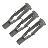 Bucha Ufu 8mm Para Tijolo Bloco Parede Oca Com Aba 500 Pçs