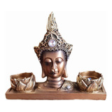 Buda Aparador Hindu Incensário Castiçal
