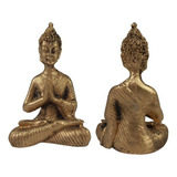 Buda Hindu Decorativo Rezando Prosperidade Enfeite De Casa