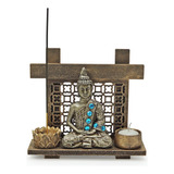 Buda Hindu No Painel Altar Zen