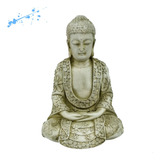 Buda Hindu Resina Estatueta Tailandês Tibetano 23 Cm Oferta