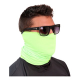 Buff Bandana Pesca Ciclismo Proteção Uv50 Cor Amarelo Neon