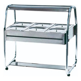 Buffet Carro Self Service Termico 6c St12 Inox Ibet