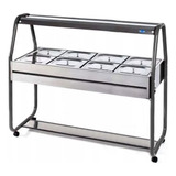 Buffet Carro Self Service Térmico 8c Inox Ibet
