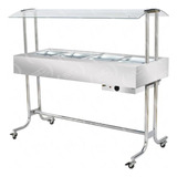 Buffet Estufa Aquecimento Térmico Carro Self Ea8m Venâncio 220v