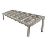 Buffet Rechaud C 06 Cubas Inox Removíveis Fácil Limpeza