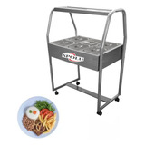 Buffet Self Service Termico 6 Cubas Quente
