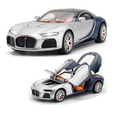 Bugatti Atlantic Portão Borboleta Miniatura Metal Supercarro
