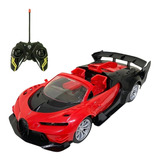 Bugatti De Brinquedo Controle Remoto Vermelho Azul Promoção