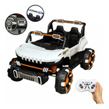 Buggy Carro Elétrico 12v Infantil Som Controle 2 Assentos