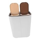 BUGUUYO Lata De Lixo Lixeira Cozinha Tecido Lata De Litro Caixa De Compostagem Recipiente Cesto De Lixo Container De Lixo Composteira De Restos De Comida Molhado E Seco Combinação Plástico