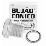 Bujão Cônico C arruela P carter Espanado 14mm Fiat gm vw Bmw