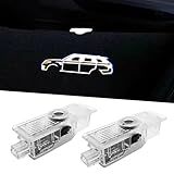 BuJinZeTui 2 Peças De Luzes De LED Para Porta De Carro Logotipo Do Projetor Compatível Com Range Rover Sport L494 2013 2022 Luz Fantasma Sombra Cortesia Luz De Boas Vindas A Laser Compatível Com