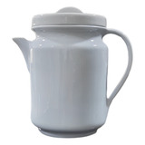 Bule Cafeteira Café Chá Leite 1 1l Porcelana Branca