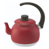 Bule Chaleira Em Inox Color Para Café Leite E Chá Com 1 2l