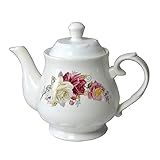 Bule De Chá De Porcelana Estilo Europeu Cafeteira De água Chaleira De Cerâmica Vintage 510 G 