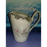Bule Leiteira De Porcelana Real