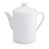 Bule Para Café 800ml Porcelana Branca 1 Unidade