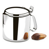 Bule Para Leite 400 Ml Lyon Brinox Cód 2360 000 Cor Prateado Nome Do Desenho Geométrico