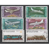 Bulgaria Série De Selos Tema Transportes 8662