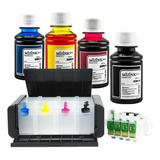 Bulk Ink P Epson Tx125 Tx133 T25 Luxo 4 Frascos Tinta