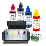 Bulk Ink Para Epson Tx125 Tx133 T25 Luxo 4 Tinta Blister