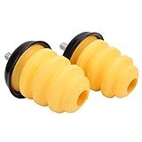 Bump Stop 2 Peças De Amortecedor De Borracha De Alta Absorção De Choque Bump Stop Anti Impacto Guarnição Do Corpo Moldura Traseira Amortecedor De Borracha 15712438 Apto Para SILVERADO 1500