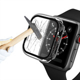 Bumper Vidro Temperado P Apple Watch Série 1 7 38 45mm
