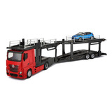 Burago M benz Actros 1 43 Multicar car Street Fire Orig Cor Vermelho