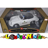 Burago Porsche 356b Polize