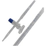 Bureta 25ml Torneira De Vidro Calibração Rbc P Laboratório