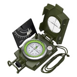 Bússola Militar Tática Metal Profissional Com Case