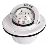 Bússola Náutica Barcos Lanchas Veleiros Ritchie F 50w Branca