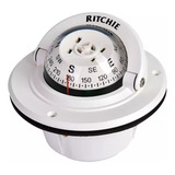 Bússola Náutica Barcos Lanchas Veleiros Ritchie F 50w Branca