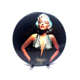 busted-busted Busto Color Marylin Monroe Estojo Para Cddvd Metal 24 Un