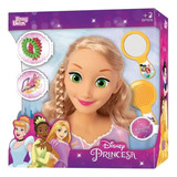Busto Boneca Rapunzel P Pentear Disney 2042 Baby Brink