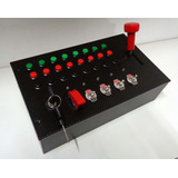 Button Box Painel Joystick 29 Botões Alavanca Ets2 Ats Pc