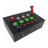 Button Box Painel Joystick Com Alavanca